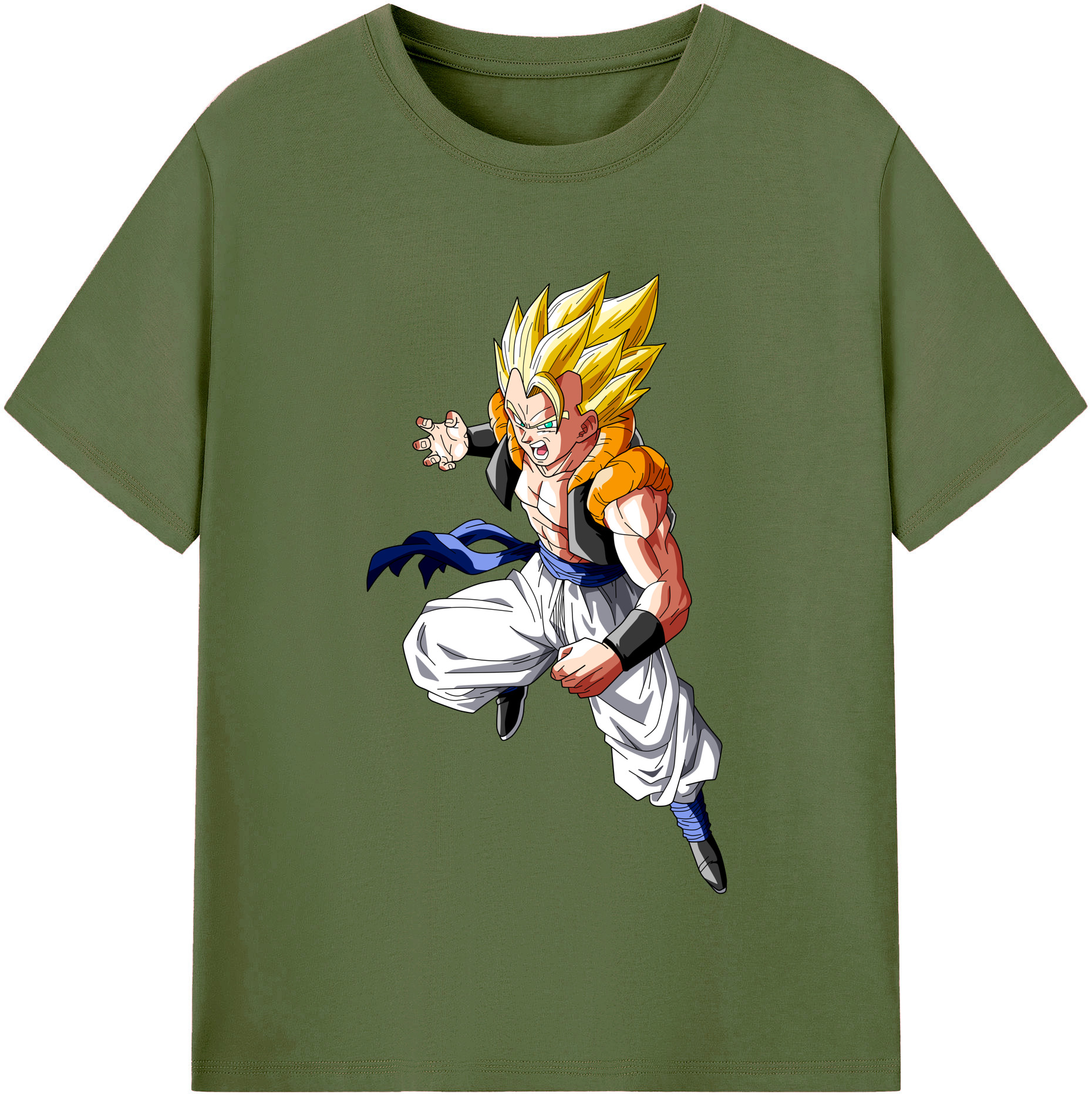 （画像用） ドラゴンボール ベジータ四世（Bejīta Yonsei）DRAGON BALL Vegeta IV 綿100％半袖Tシャツ（フロントプリント）